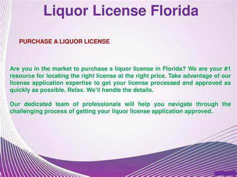 PPT - Liquor License Florida PowerPoint Presentation, free download ...