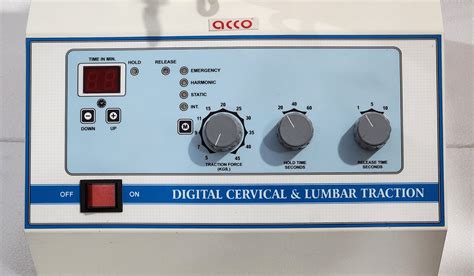 Buy acco Cervical & Lumber Traction Unit (Digital) Online - MedicalBazzar