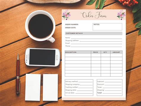 Image result for Business Order Form