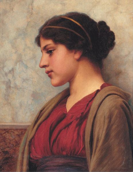 A Classical Beauty - Art Prints by John William Godward | Buy Posters ...