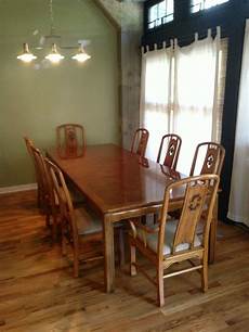 Thomasville Dining Room Set by Thomasville Dining Table With 8 Chairs And 2 Leaves Ebay Thomasville Dining Room Set