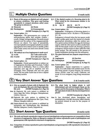 NCERT Exemplar (Problems - Solutions) Class 11 Physics, Chemistry and ...