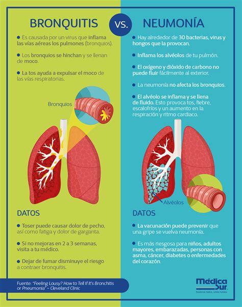 Bronchitis Vs Pneumonia