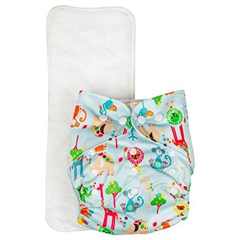 Buy Mee Mee Reusable Baby Cloth Diaper, Double Leak Guard, High ...