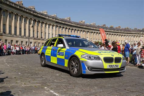 British Police Car Bmw