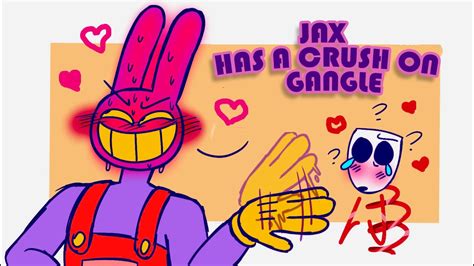 Jax x Gangle 💜 Jax realy fall in love with Gangle? | The Amazing ...