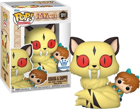 Funko Pop! Inuyasha - Kirara & SHippo 1311 Exclusive NO Chase : Amazon ...