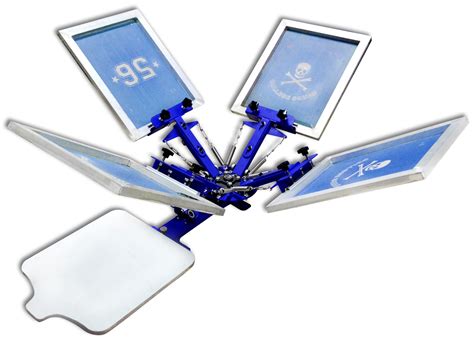 Image result for 4 Color Screen Printing Press