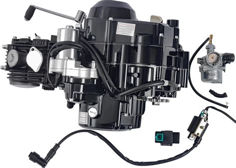 110CC Semi Auto Engine Motor Kit 4 Stroke 4 Speed Semi-automatic Engine ...