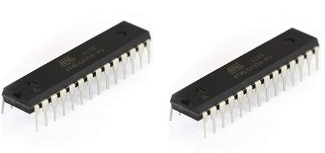 TechWiz Atmega328P IC with Uno Bootloader DIP 28 PinMicrocontroller IC ...