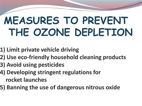 Presentation on ozone depletion | PPTX