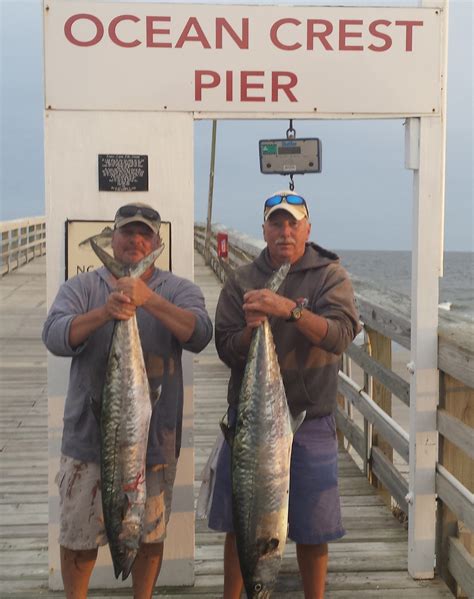 Ocean Crest Pier anglers catching king mackerel