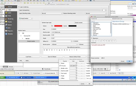 qgis - How to create a gradient color expression in data defined properties - Geographic ...