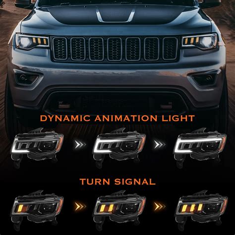 Jeep Grand Cherokee Headlights 2017-2021 - LED Upgrade
