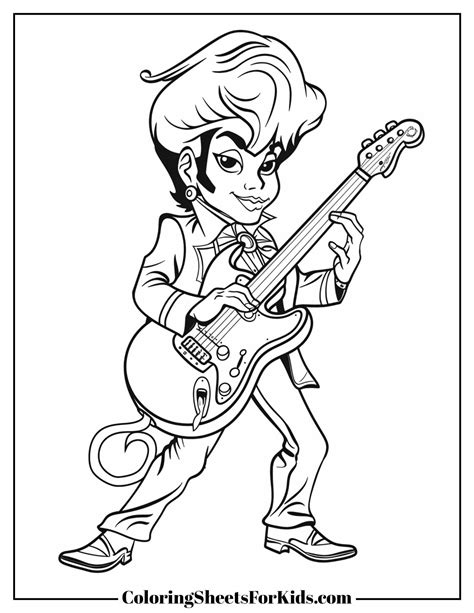 Musician Coloring Pages (Free PDF Printables) - Coloring Sheets For Kids
