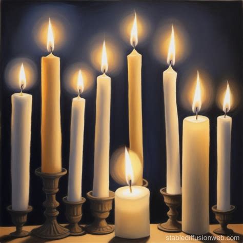 Cavafy's Candles: A Visual Interpretation | Stable Diffusion Online