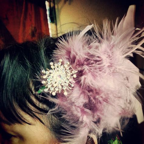 Buy Cotton Candy Feathered Fascinator With Vintage Sparkle Online in ...