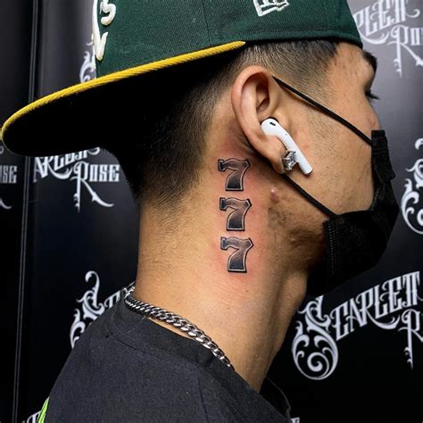 21 Aesthetic 777 Tattoo - Page 2 of 4 - Small Tattoos & Ideas