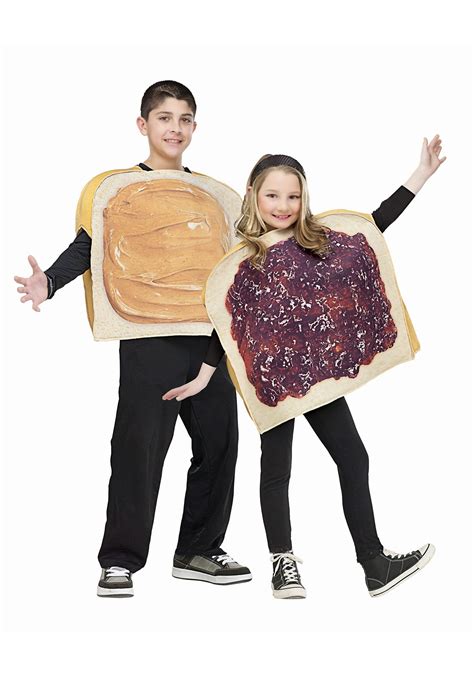 Peanut Butter & Jelly Kid's Costume
