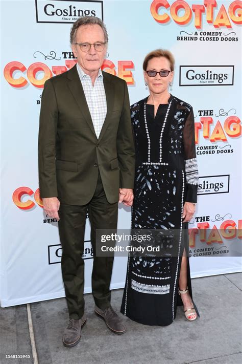 Bryan Cranston and Robin Dearden attend "The Cottage" Broadway... News ...