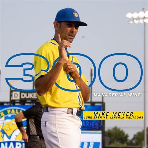 Meyer Earns 300th Career Win as Birds Sweep Lincoln - Sioux Falls Canaries