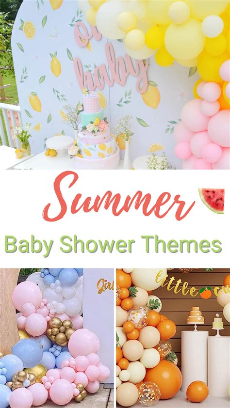 25 Creative Summer Baby Shower Themes to Wow Guests