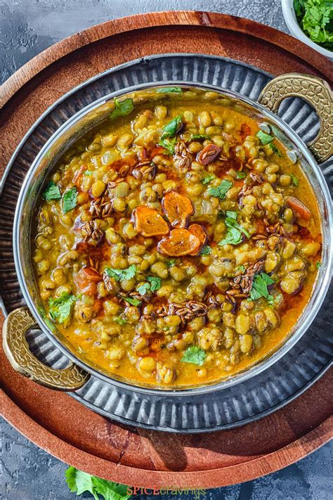 Green Gram Curry Whole Green Moong Lentils Curry – Healthy Indian