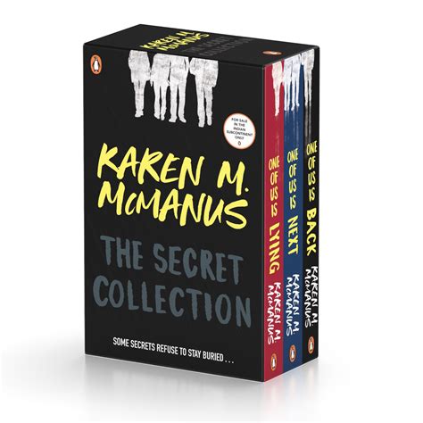 Karen M. McManus 3 Books Boxset: One Of Us Is Lying, One Of Us Is Next ...