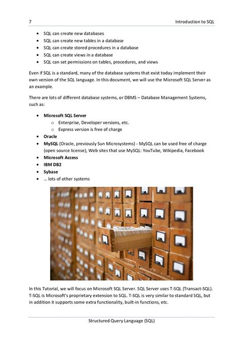 Image result for SQL Database Tutorial