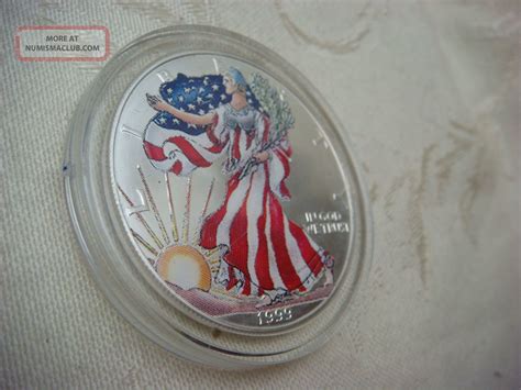 American Eagle Silver Dollar 1999 Box Gift Ready American Historic Society