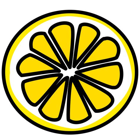 Lemon slice clipart free clipart images – Clipartix