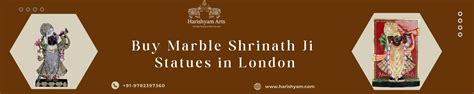 Shrinath Ji Marble Idol London | Hindu Murti Shop