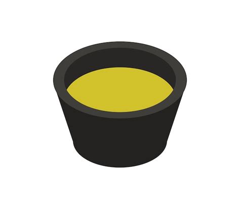 Soupe isométrique | Vecteur Premium