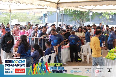 walkkaro Kochi Walkathon 2025 - Bib Distribution - Gallery 1 - MyRace