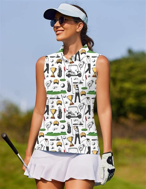 Women's Golf equipment golf Sleeveless shirt - Buy Sleeveless Polo