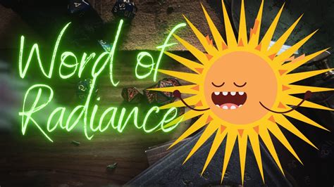 Word of Radiance - 5E DnD Quick Details - YouTube