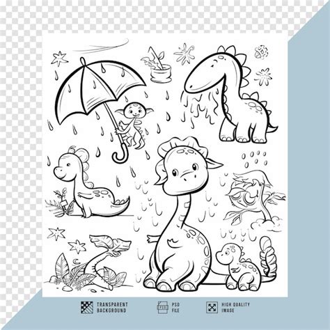 PSD - Ausmalbild Brachiosaurus, hochqualitative kostenlose PSD-Vorlagen ...