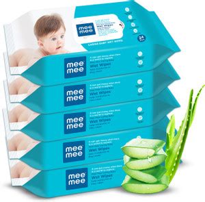 MeeMee Baby Wet Wipes Pack of 5 Price in India - Buy MeeMee Baby Wet ...