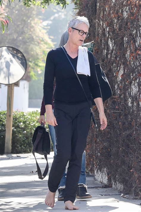Jamie Lee Curtis's feet