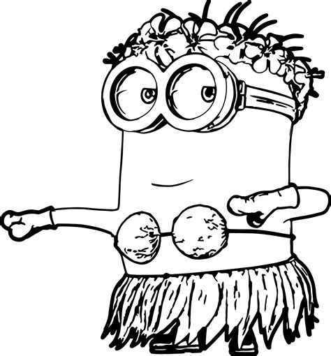 Minion Coloring Pages - Best Coloring Pages For Kids