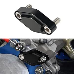 NICECNC Black CNC ATV Parking Brake Block Off Plate for Raptor ...