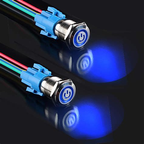 DaFuRui 22 mm IP65 Waterproof Latching Power Metal | Ubuy India