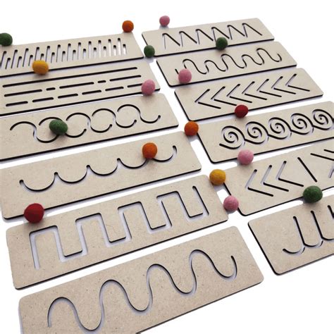 Pre Writing Stencil Length | Enhance Early Writing Skills