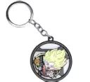 Dragon Ball Z Goku Yellow hair Revolving/Spinning Keychain | Goku ...