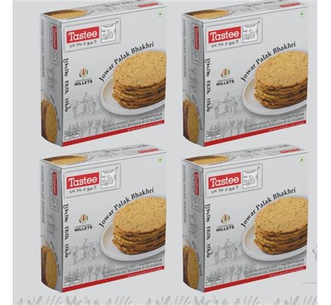 Buy Tastee Bhakhri 180g jowar Palak - 4 Pcs Online from Tastee at Best ...