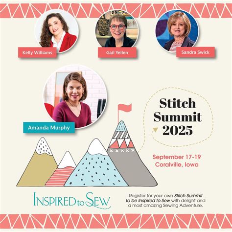 Stitch Summit 2025 - Sewing, Quilting & Embroidery Hands On Classes ...