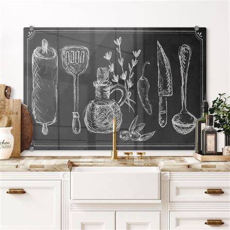 Rustic Kitchen - Kitchen Splashback | wall-art.com