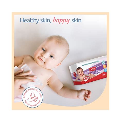 Buy Luvlap Sensitive Baby Wipes 72 pcs (Pack of 2) - Cureka