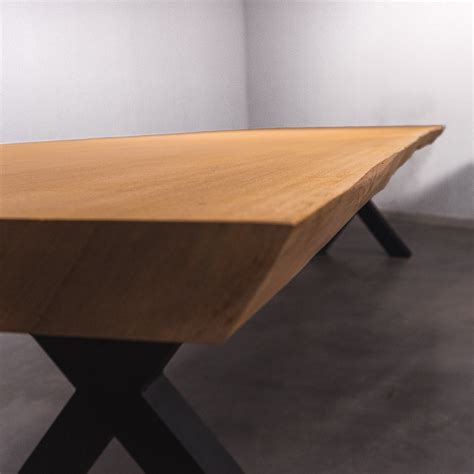 Baumscheiben Esstisch Sipo - 415 x 120 x 7 cm– Zaza Woods