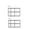 Solve the following system of equations graphically : 2x – 3y + 6 = 0 ...